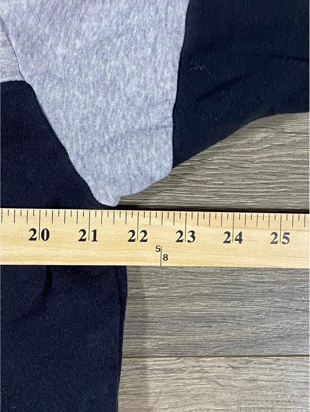 Adidas Hoodie Mens M Gray Black Colorblock Big Logo Pullover Sweatshirt